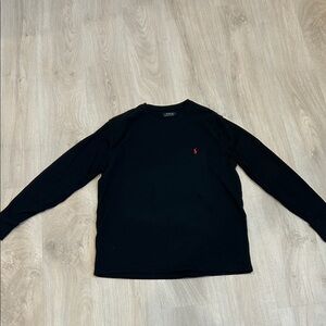 Polo by Ralph Lauren Black Long Sleeve Tee